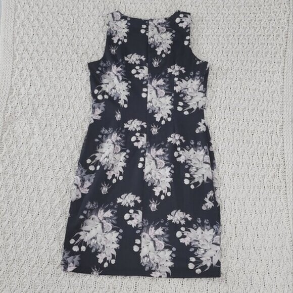 Lori M Collection Floral Shift Dress- Large - Picture 4 of 13